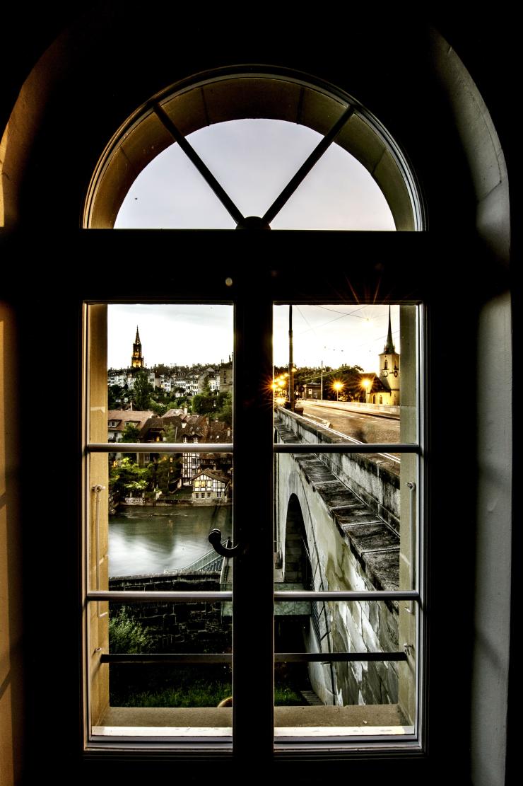 View from the window of the zollhaus